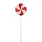 Northlight 42&#x22; Red Pinwheel Lollipop with Iridescent Glitter Shatterproof Commercial Christmas Ornament